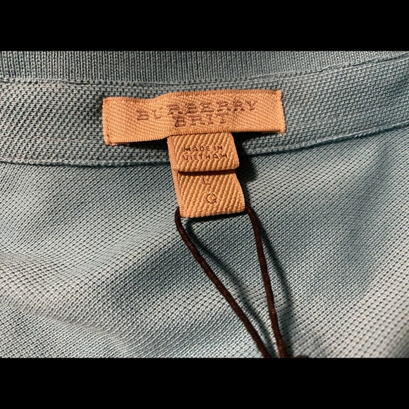 BURBERRY Cotton Polo Shirt - Picture 3 of 3
